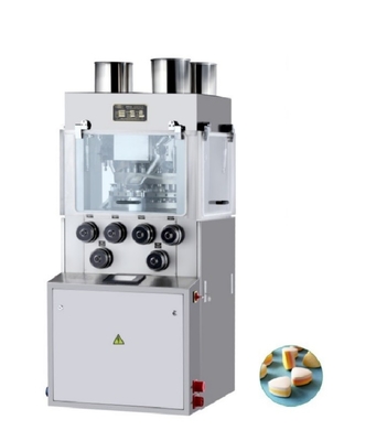 Cina Multifungsi 3 Warna Triple Layer Rotary Automatic Tablet Press Machine Untuk Bahan Makanan pemasok