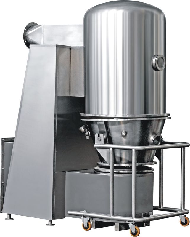 Fluid Bed Dryer Peralatan Pengolahan Farmasi Dengan Struktur Stainless