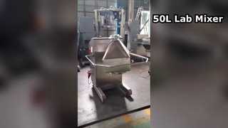 Mixer Tempat Lab 50L yang Dapat Diganti