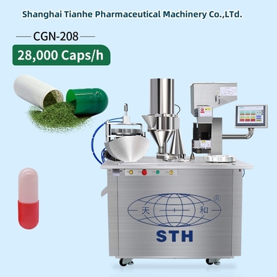 Cina TIANHE Kapsul Kosong Gelatin Ukuran 00 0 Mesin Pengisi Kapsul Semi Otomatis Otomatis untuk Bubuk Herbal pemasok