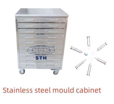 Cina Stainless Steel Mould/Punches & Dies Storage Cabinet 10 Layer For Tablet Press Machine pemasok