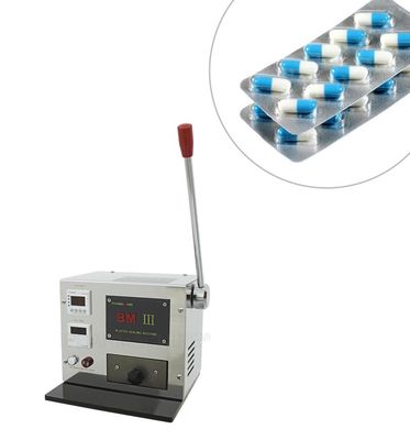 Cina BM-III Portable Pill Blister Packing Machine Semi Otomatis Untuk Farmasi pemasok