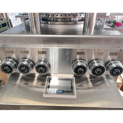 TIANHE 35 Stasiun D / B Alat Rotary Tablet Pencet Mesin Dengan Force Feeder pemasok