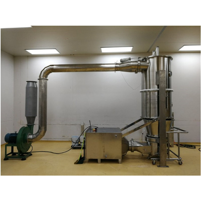 TIANHE FL-200 Batch Type Farmasi Mesin Pengolahan Granulator Fluidized pemasok