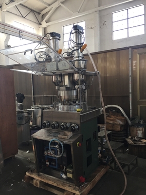 TIANHE 23 Stasiun Double Lapisan Permen / Gula Rotary Tablet Pencet Mesin pemasok