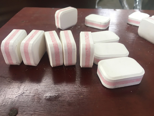 TIANHE Tiga warna Mesin Kompresi Tablet Cuci Piring Untuk tablet desinfeksi pemasok