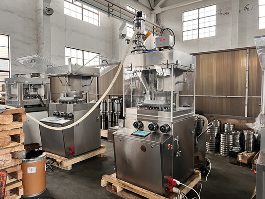 TIANHE Makanan Vitamin Powder Rotary Tablet Press Mesin Disesuaikan pemasok