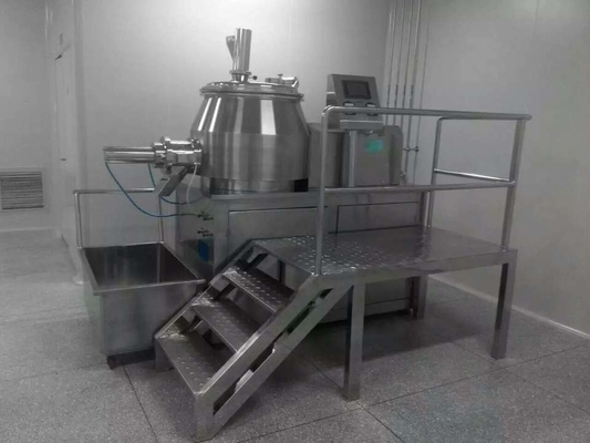 TIANHE Bubuk Makanan Farmasi Otomatis Kecepatan Tinggi Pencampur Basah Granulator pemasok