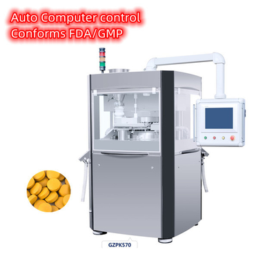 TIANHE 100KN Otomatis Berat Tinggi Kecepatan Tablet Kompresi Mesin Force Feeder D Alat pemasok