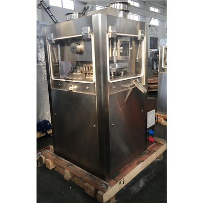 TIANHE Kecepatan Rotasi 36r / Min Farmasi Powder Press Machine Untuk Tablet Bulat pemasok