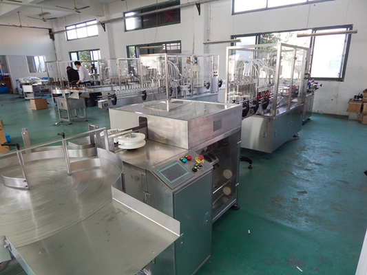 TIANHE Otomatis 100ml Botol Cairan Pengisian Mesin Capping Untuk Kemasan Farmasi pemasok
