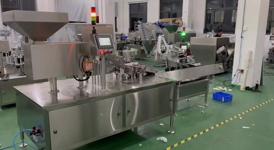 TIANHE Otomatis Plastik tabung pengisian Packing Machine Untuk Dia 20 - 25mm Tablet Effervescent pemasok