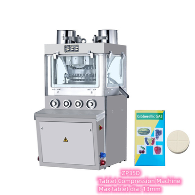 TIANHE Force Feeder 80KN 8mm Roun Bentuk Tablet Kompresi Mesin Untuk Pertanian pemasok