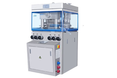 TIANHE 35 Stasiun D / B Alat Rotary Tablet Pencet Mesin Dengan Force Feeder pemasok