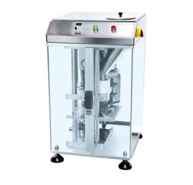 TIANHE stainless steel 25mm Laboratorium Single Punch Tablet Pencet Mesin pemasok