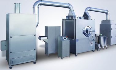 TIANHE Kapasitas 150kgs Full Automatic Tablet Film Coating Machine layar sentuh pemasok