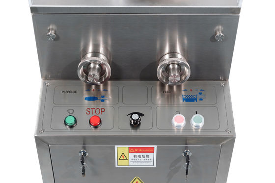 Mesin Tablet Laboratorium TIANHE ZP5/7/9 untuk Tablet Spirulina Hijau, 10000 Tablet per jam pemasok