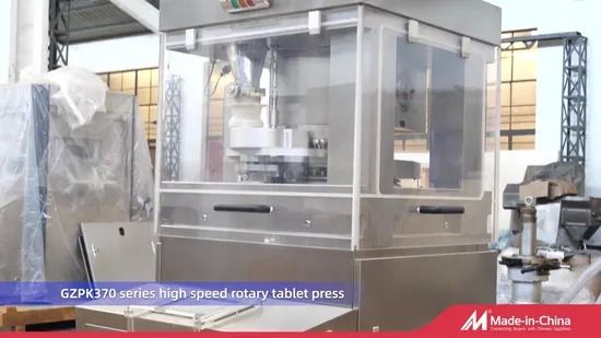 32 Stations High Speed Rotary Tablet Press with 100kN Pressure and 192000 PCS/H Capacity for Pharmaceutical Industry pemasok