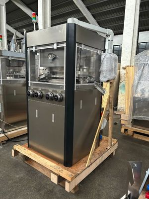 25mm Tablet Automatic Rotary Tablet Press Machine with 100kN Pressure and 40r/min Turret Speed pemasok