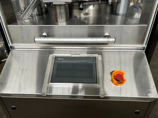 41 Stasiun Percetakan Tablet Kecepatan Tinggi dengan Kapasitas 295200 PCS/H dan Daya Motor 11Kw pemasok