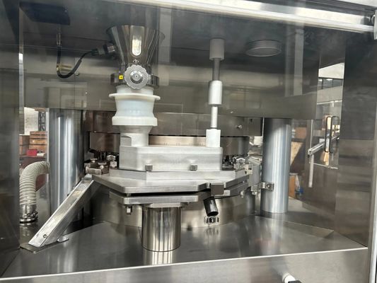 41 Stations High Speed Tablet Press with 100 kN Main Pressure and 40 kN Pre-Pressure for Pharmaceutical Production pemasok