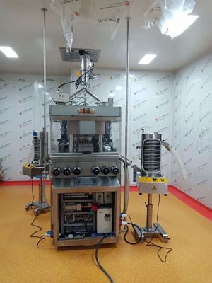 High Speed Rotary Tablet Press with 355200 PCS/H Capacity, 20kN Pre-Pressure and 37 Stations for Pharmaceutical Production pemasok