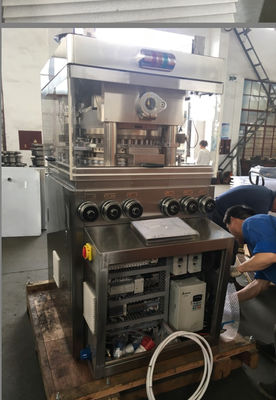 High Speed Rotary Tablet Press with 355200 PCS/H Capacity, 20kN Pre-Pressure and 37 Stations for Pharmaceutical Production pemasok