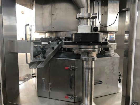 Percetakan Tablet Rotary Kecepatan Tinggi dengan Kapasitas 529200 PCS/H Diameter Tablet 18 mm dan Kontrol Otomatis pemasok