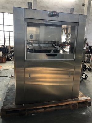 Mesin Pencet Tablet Rotary Kecepatan Tinggi dengan 630000 PCS/H Kapasitas 15kW Motor untuk Industri Farmasi pemasok