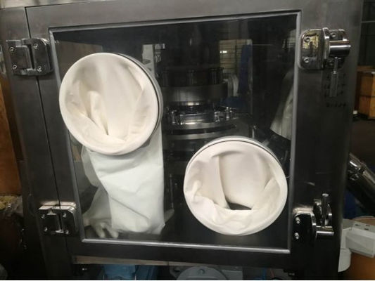 21 CFR Electronic Record Fully Enclosed Rotary Tablet Press Machine with Touch Screen and 36000 PCS/H Capacity OEB5 Level pemasok