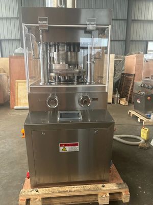 ZP11 Rotary Tablet Press Machine with 11 Stations 100 kN Main Pressure and 5.5 kW Motor Power for Pharmaceutical and Food Industries pemasok
