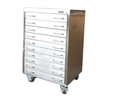 SS316L Cetakan/Puncts & mati stainless steel Storage Cabinet 10 Lapisan Untuk Tablet Press Tooling pemasok