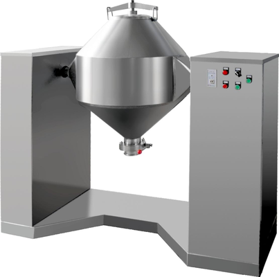 Farmasi Food Grade 300L Double Cone Mixer Untuk Peralatan Pengolahan Farmasi pemasok