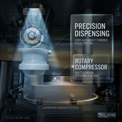 Speed Tablet Press Machine GZPK-45/55 Automatic Tablet Weight Control High-Speed Rotary Press D B Tooling pemasok