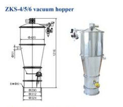 TIANHE SS 2000kg/H Conveyor Vacuum Charging Machine tahan panas pemasok
