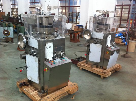 TIANHE Powder Candy Tablet Compression Machine Mesin Pencetak Lapisan Ganda pemasok