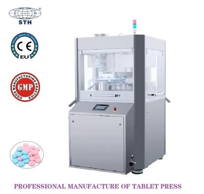 Mesin Press Tablet Susu 450000psc / H 100KN 60r / Min Kecepatan Turret pemasok
