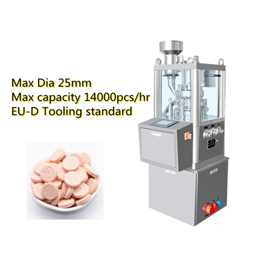 TIANHE 8 Stasiun tablet diameter 25mm Lab Tablet Pencet Mesin D Alat pemasok
