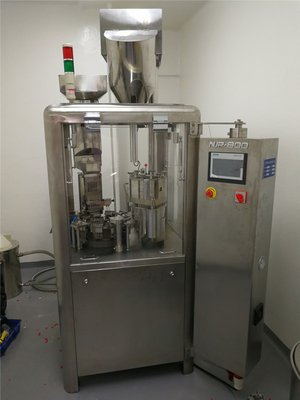 TIANHE Serbuk / Granular / Pellet Otomatis Hard Kapsul Pengisian Peralatan pemasok