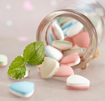 TIANHE Multi Color Candy Otomatis Tablet Pencet Mesin Untuk Mengunyah Vitamin pemasok
