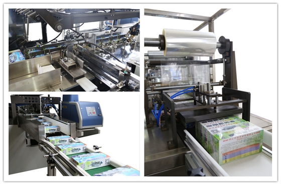 TIANHE High Speed Cellophane Over-Wrapping Machine Untuk Kemasan Farmasi pemasok